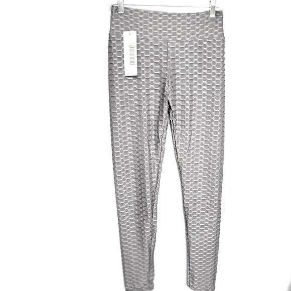 NWT Scrunch Butt TikTok Leggings SZ L/XL Gray Compression Style - Picture 6 of 6